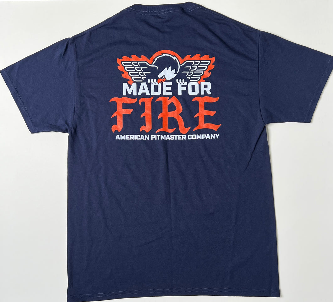 APC BLUE T with Firebird back
