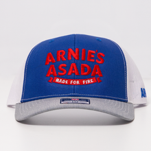 Load image into Gallery viewer, Arnie&#39;s Asada Blue/Red Cap
