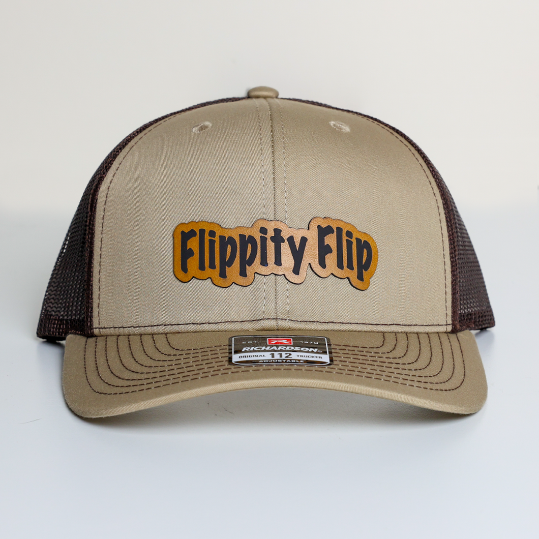 Flippity Flip Brown / Tan Cap