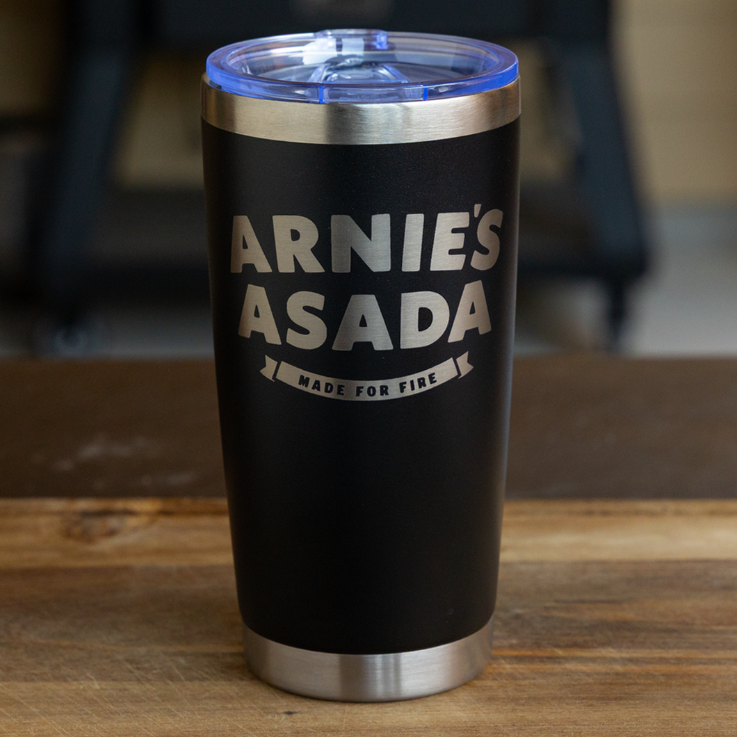 Arnie's Asada 20 oz Tumber (Black)