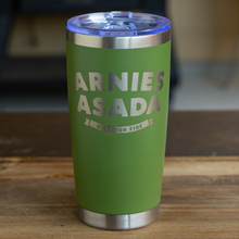 Load image into Gallery viewer, Arnie&#39;s Asada 20 oz Tumber (Green)
